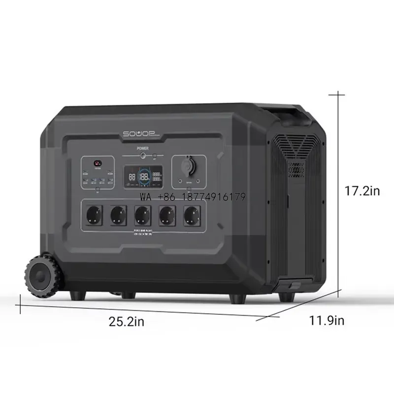 wmwmnu Batterie Lifepo4 3KW, c - Solar Generator 3000W avis et prix
