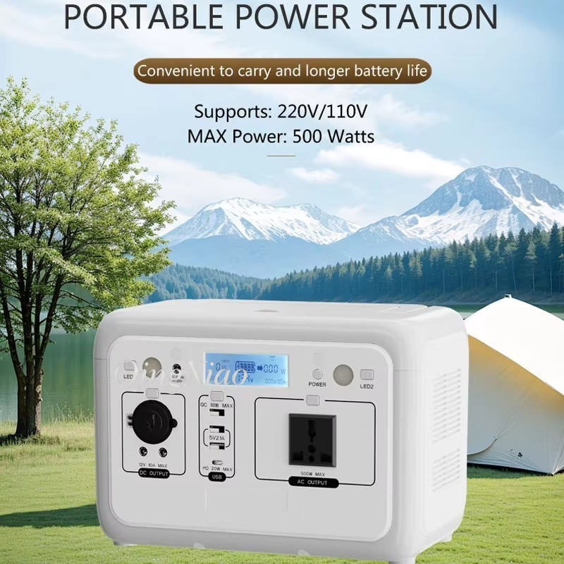 Station d'alimentation portabl - Portable Power Station 500W avis et prix
