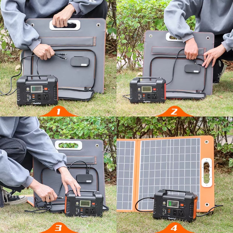 【Professionnel】 Station d'alim - Solar Panel 200W Portable Foldable avis et prix