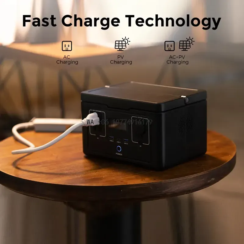 wmwmnu   Lifepo4 UPS Station d - Portable Power Station 600W Ups avis et prix