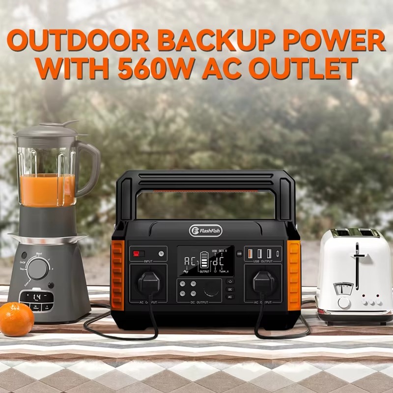 Alimentation électrique sans i - Portable Power Station 500W avis et prix