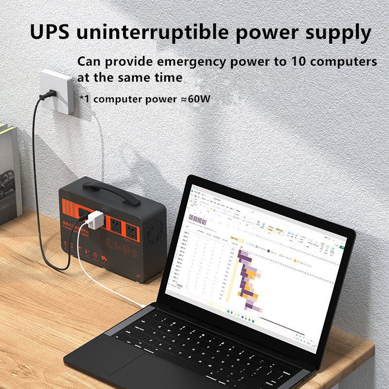 Station d'alimentation portabl - Portable Power Station 600W Ups avis et prix