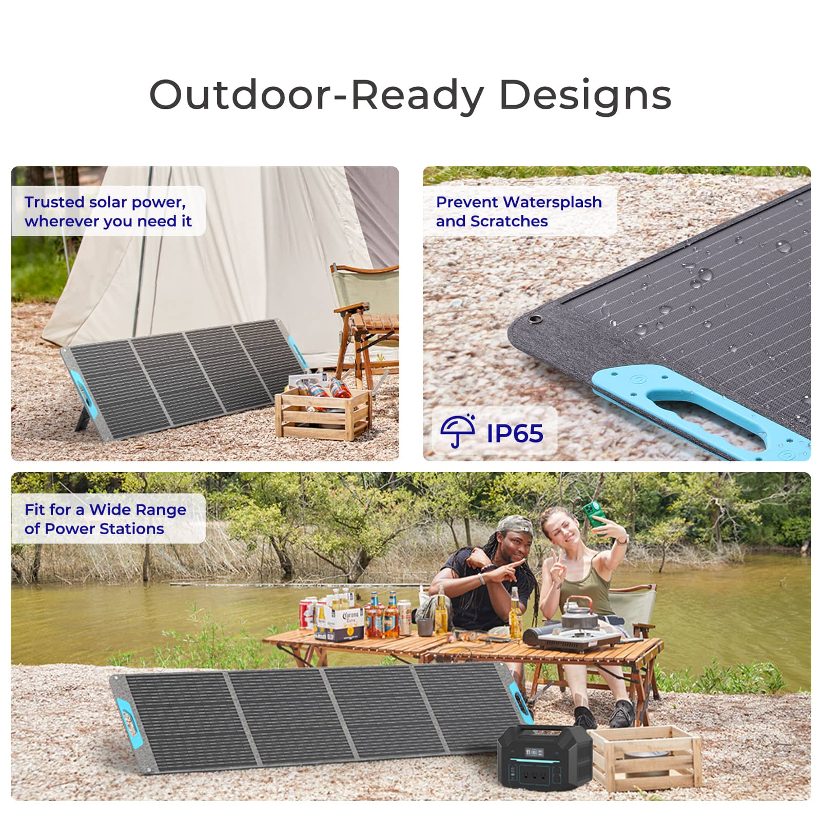Renogy-Panneau solaire portabl - Solar Panel 200W Portable Foldable avis et prix