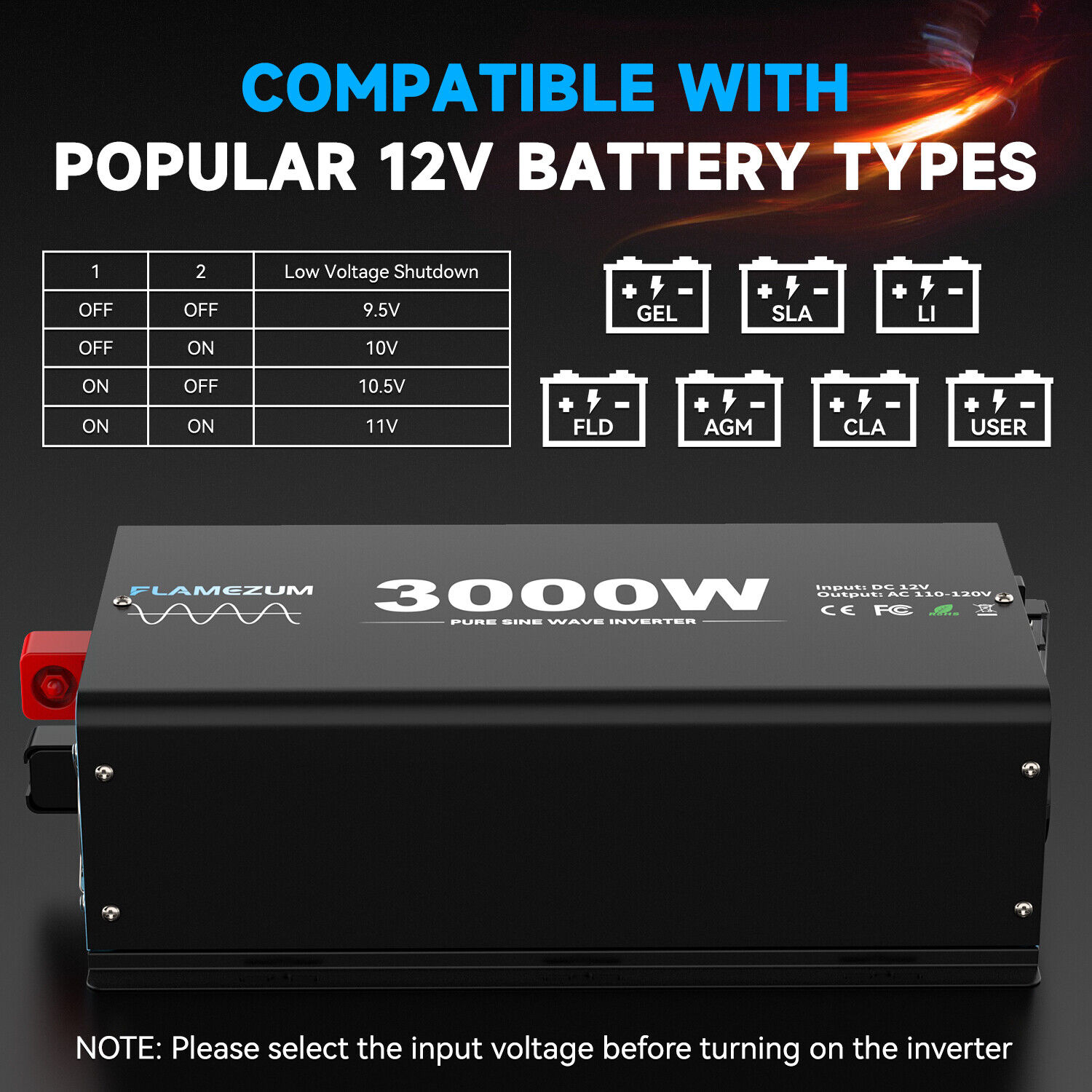 Onduleur de puissance à onde s - Solar Generator 3000W avis et prix