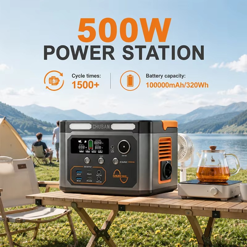 【Professionnel】Station d'alime - Portable Power Station 500W avis et prix