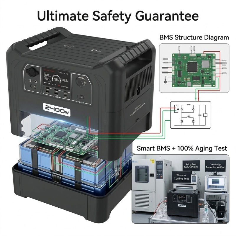 Nouvelle station d'alimentatio - Portable Power Station 500W avis et prix