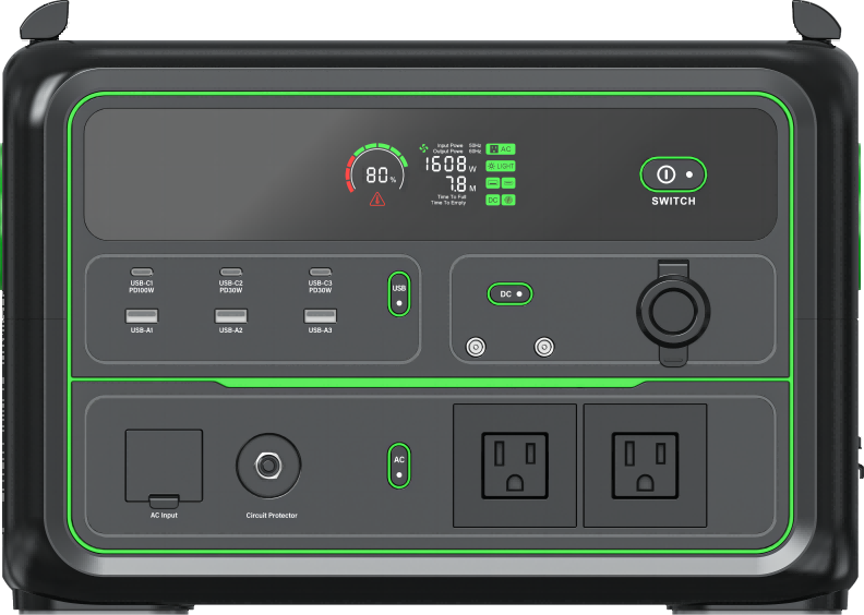 Station d'alimentation portabl - Power Station 2400Wh Lifepo4 avis et prix