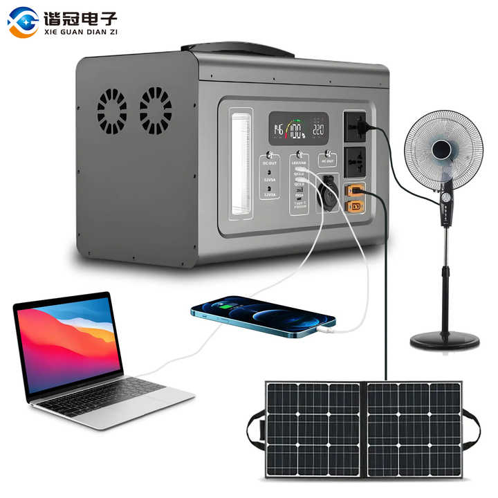 Générateur solaire portable 12 - Portable Power Station 1500W Ac Outlet avis et prix