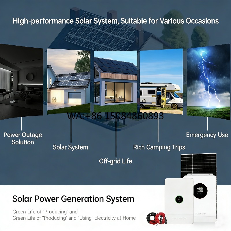 Système solaire photovoltaïque - Solar Generator Kit 400W Complete avis et prix