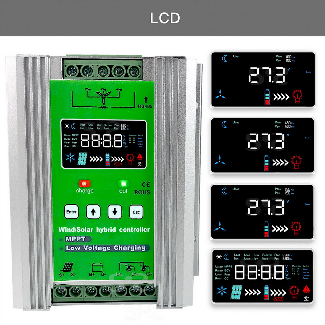 Contrôleur de charge hybride M - Solar Generator 3000W avis et prix