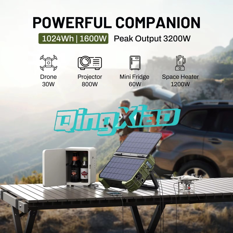 Station d'alimentation solaire - Portable Power Station 1000W avis et prix