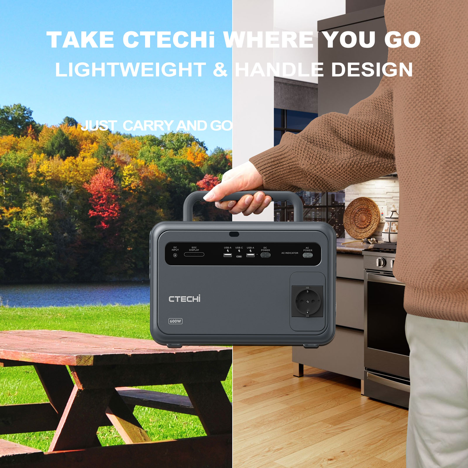 CTECHi – centrale électrique P - Portable Power Station 1000W avis et prix